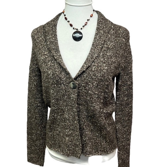 J.Jill Alpaca Blend Marled Sweater - Picture 1 of 8